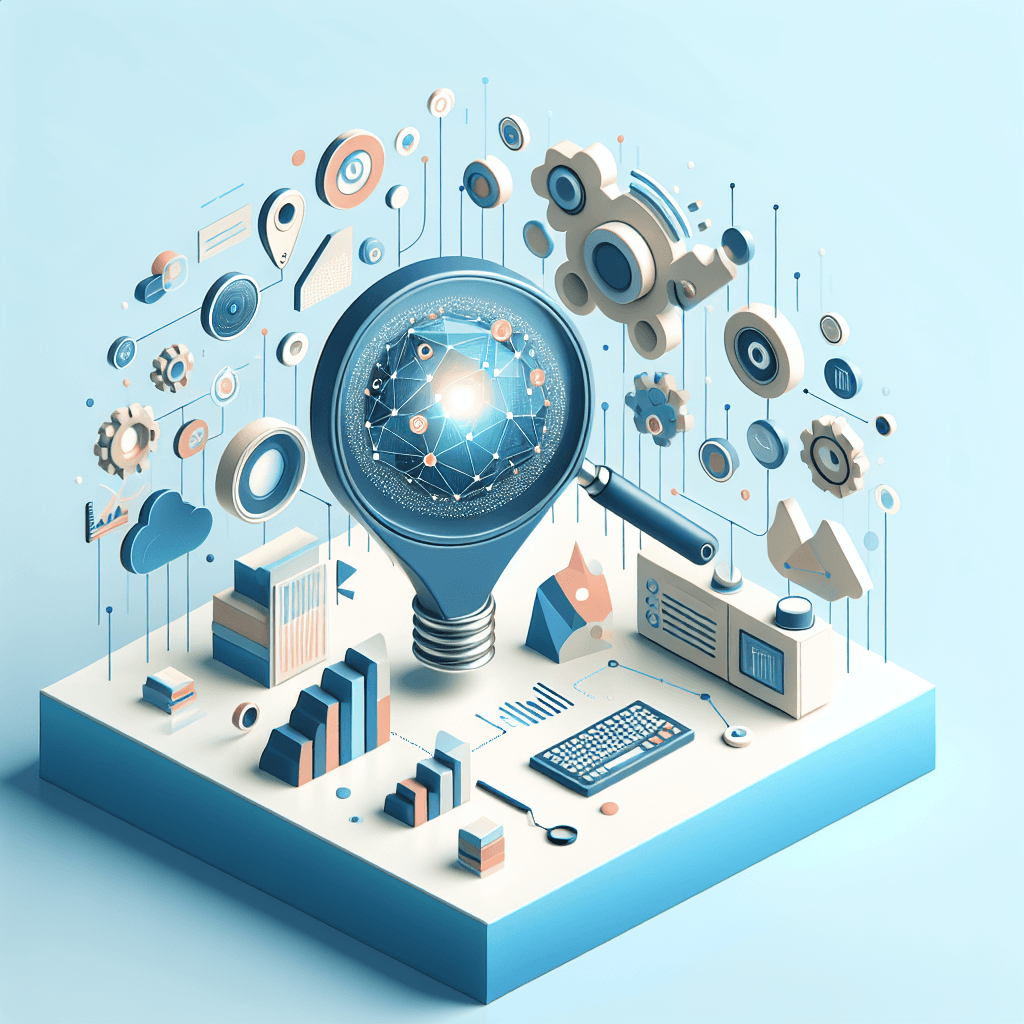 Ilustração representando o conteúdo do artigo Deepseek: A revolução da inteligência artificial no setor empresarial