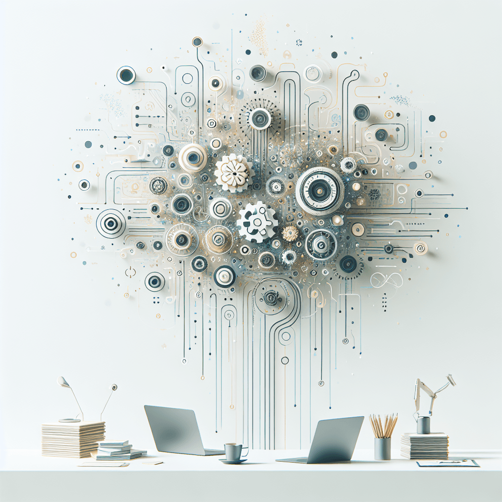 Ilustração representando o conteúdo do artigo A Revolução da Remini na Inteligência Artificial Empresarial: Desvendando Aplicações e Desafios