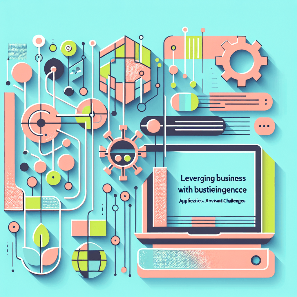 Ilustração representando o conteúdo do artigo Alavanque seu Negócio com a Inteligência Artificial: Aplicações, Vantagens e Desafios