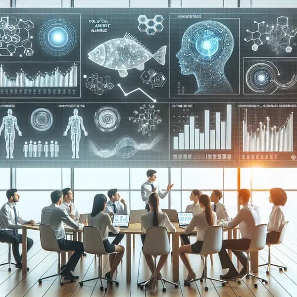 Ilustração representando o conteúdo do artigo Algoritmos Genéticos: Como Aumentar Lucros e Eficiência com IA Evolutiva nas Empresas