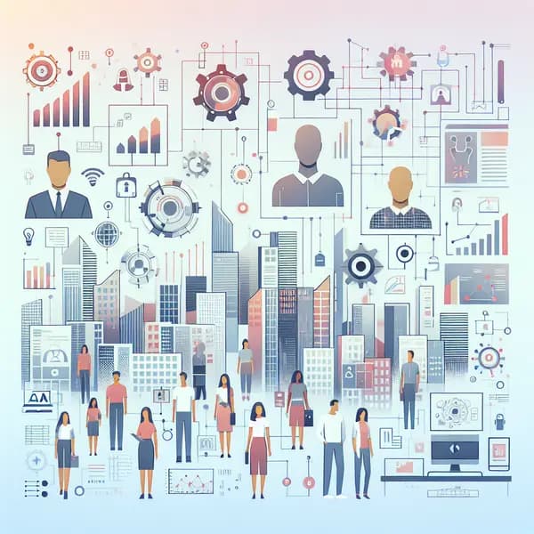 Ilustração representando o conteúdo do artigo Automação de Processos Financeiros: 7 Benefícios Surpreendentes e Como Implementar com Inteligência Artificial