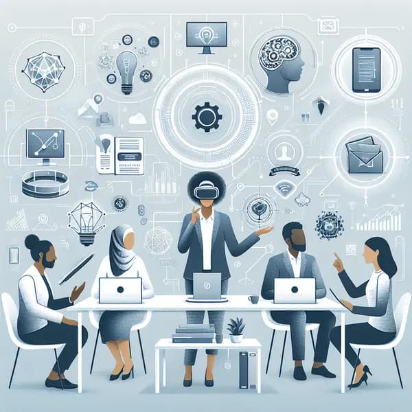 Ilustração representando o conteúdo do artigo Descubra Como a Inteligência Artificial Revoluciona o E-commerce: 7 Benefícios Essenciais para seu Negócio