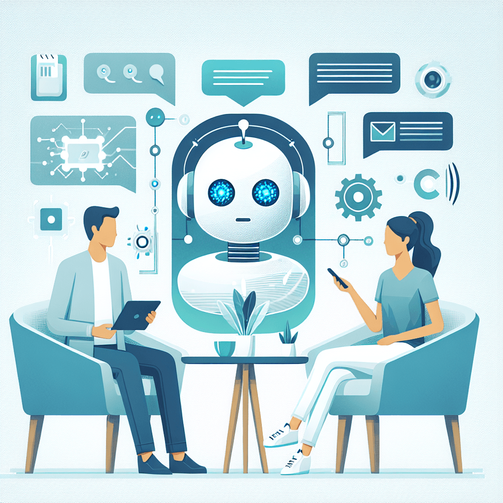Ilustração representando o conteúdo do artigo Chatbots com IA: 7 Benefícios Surpreendentes e Como Transformar Processos Empresariais