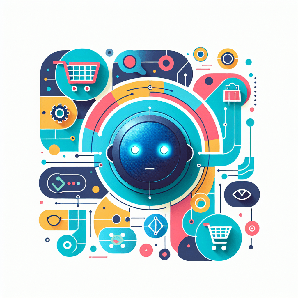 Ilustração representando o conteúdo do artigo Chatbots para E-commerce: Descubra Como Aumentar Suas Vendas em 2024 com IA