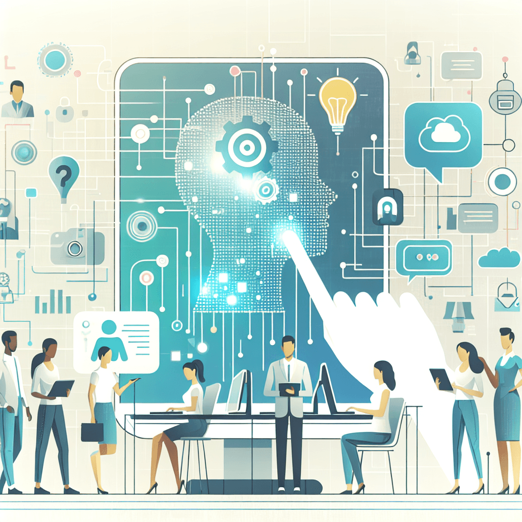 Ilustração representando o conteúdo do artigo Chatbots para E-commerce: Descubra 7 Vantagens Surpreendentes e Como Aplicar IA no Seu Negócio