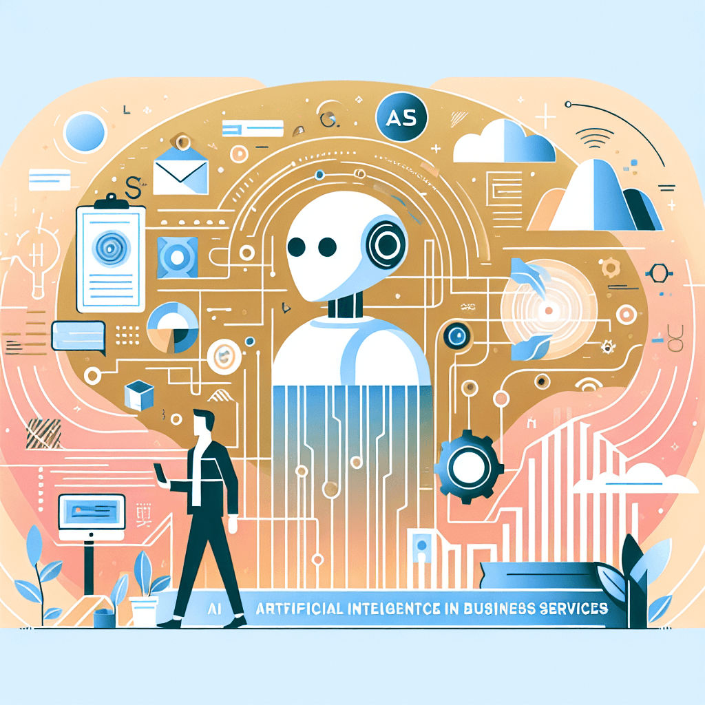 Ilustração representando o conteúdo do artigo ChatGPT: A Revolução da Inteligência Artificial no Atendimento Empresarial