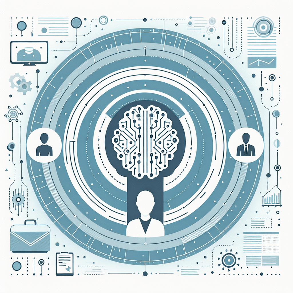 Ilustração representando o conteúdo do artigo Como aplicar inteligência artificial no setor empresarial