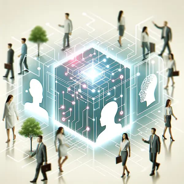 Ilustração representando o conteúdo do artigo Computação Quântica e IA: 7 Caminhos Para Transformar Resultados Empresariais Agora