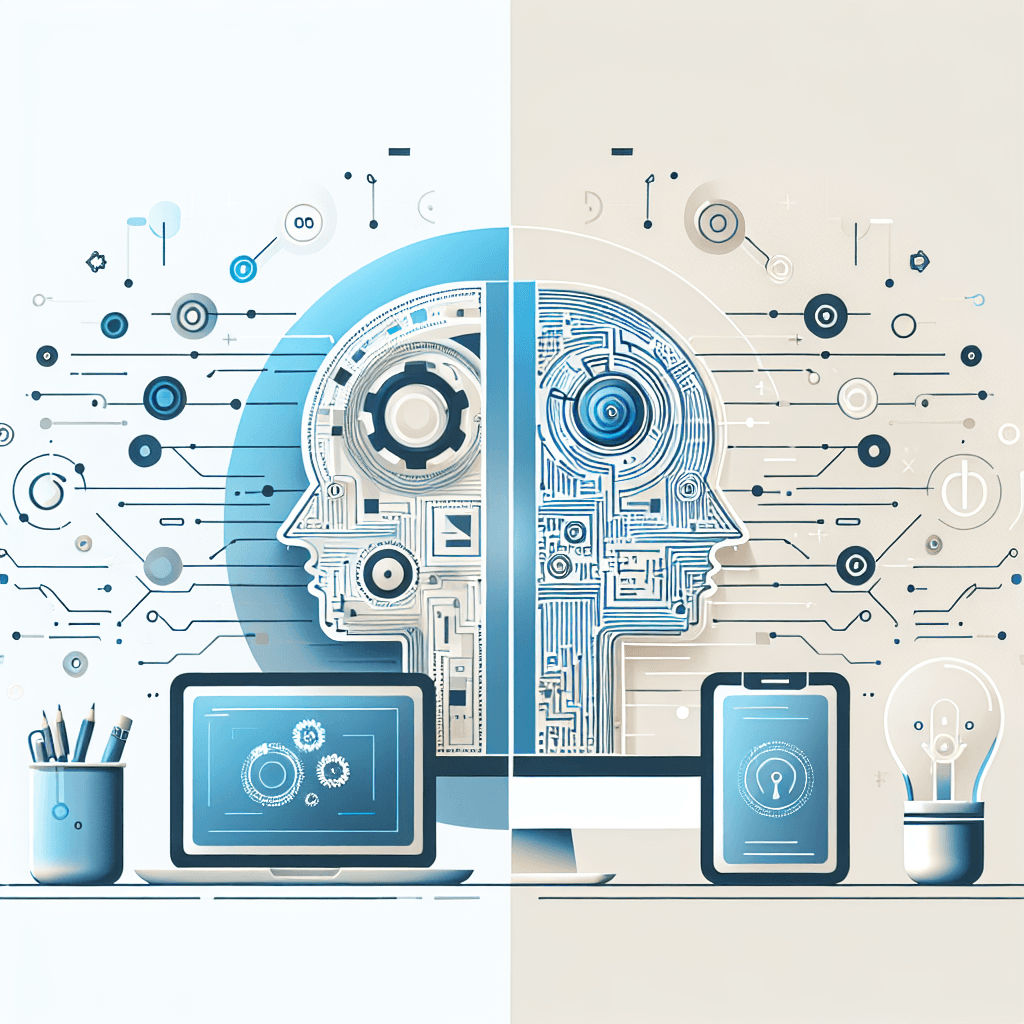 Ilustração representando o conteúdo do artigo DeepSeek versus ChatGPT: escolhendo a melhor inteligência artificial para empresas