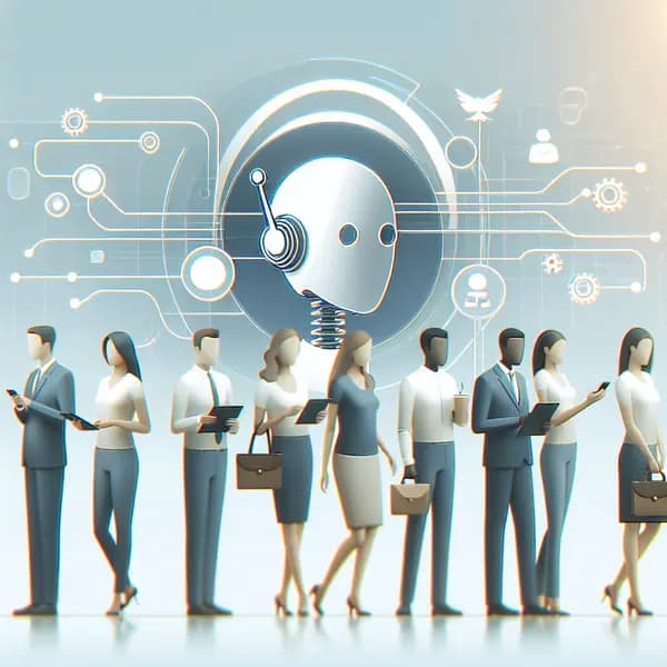 Ilustração representando o conteúdo do artigo Descubra Como a Inteligência Artificial Revoluciona o Atendimento ao Cliente: Exemplos Práticos e Resultados Reais