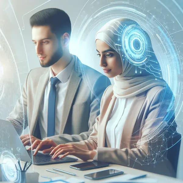 Ilustração representando o conteúdo do artigo Desvende o Futuro do E-commerce: 7 Ferramentas de Inteligência Artificial Essenciais para Potencializar Seus Resultados