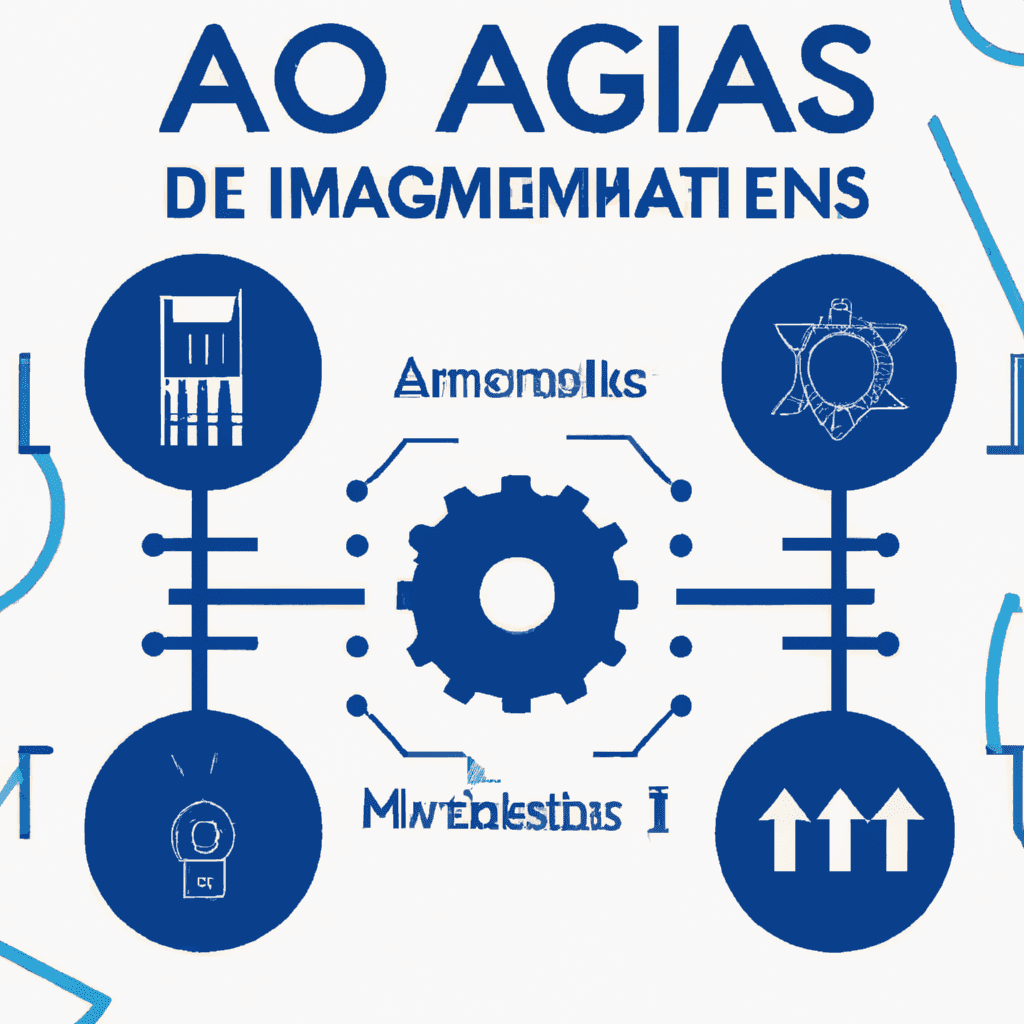 Ilustração representando o conteúdo do artigo Dominando Algoritmos de IA: 6 Passos Fundamentais para Empresas de Alto Desempenho