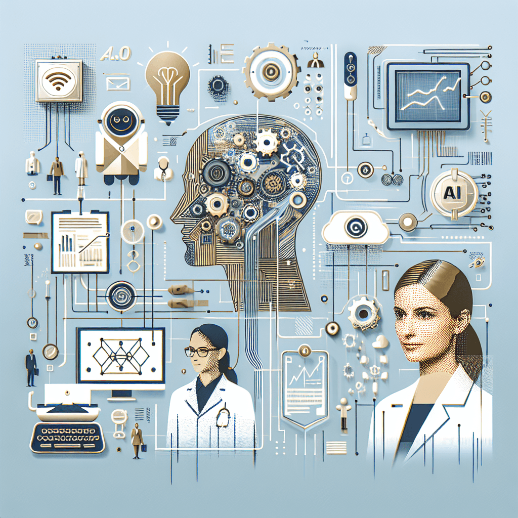 Ilustração representando o conteúdo do artigo Domine a IA na Indústria 4.0: Aplicações Práticas e Como Transformar Seu Negócio