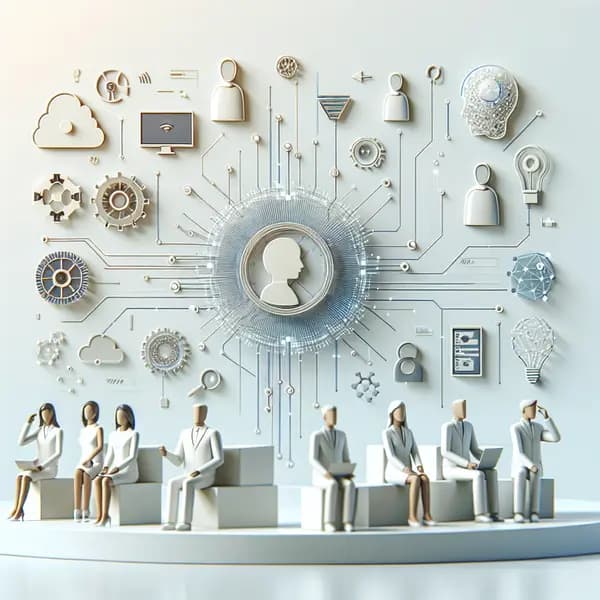 Ilustração representando o conteúdo do artigo Energia Renovável e IA: Como Aplicar Inteligência Artificial para Alavancar Negócios Sustentáveis