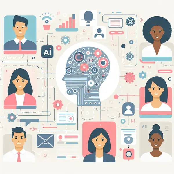 Ilustração representando o conteúdo do artigo Ferramentas de Inteligência Artificial: 7 Opções Incríveis para Iniciantes Aplicarem no Seu Negócio