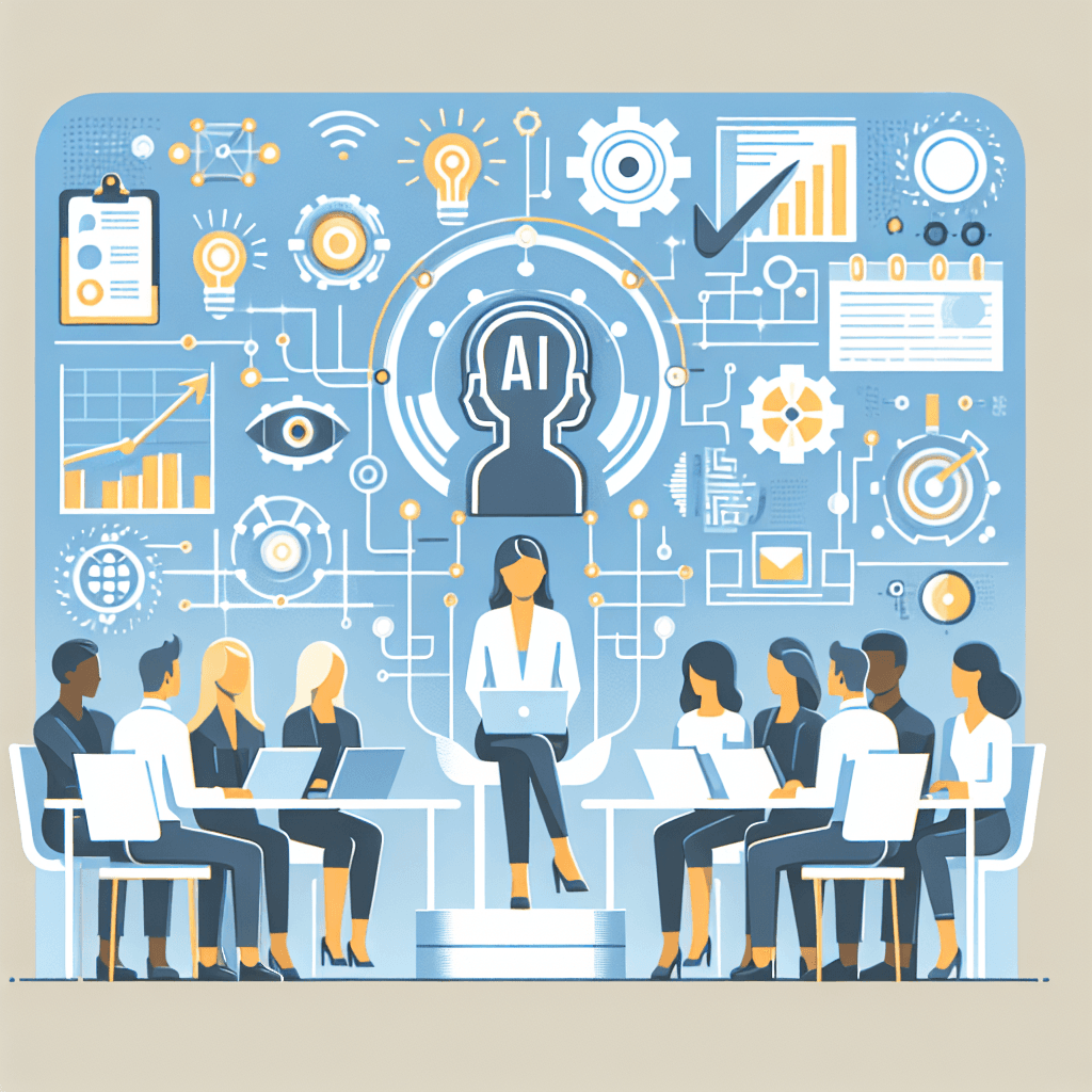 Ilustração representando o conteúdo do artigo Geração de Conteúdo com IA: 6 Estratégias Inteligentes para Empresas Lucrativas