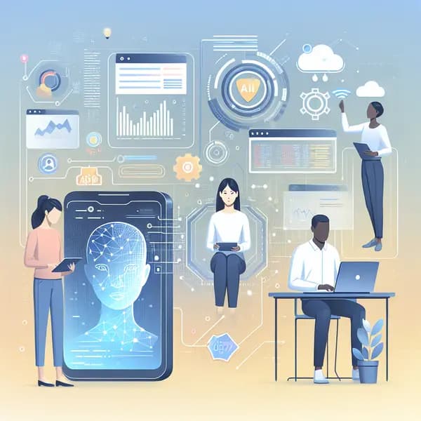 Ilustração representando o conteúdo do artigo Gestão de Estoque com IA: 5 Vantagens Práticas e Como Evitar Erros Custosos