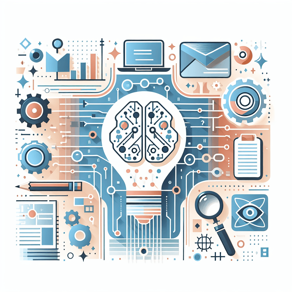 Ilustração representando o conteúdo do artigo Google Scholar Revelado: 7 Estratégias para Profissionais de IA Potencializarem suas Empresas