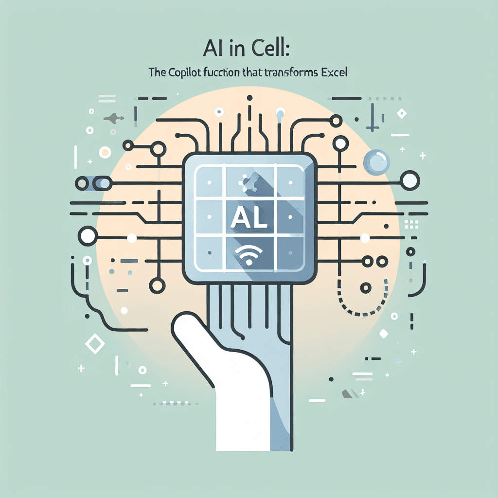 IA em célula: a função Copilot que transforma o Excel
