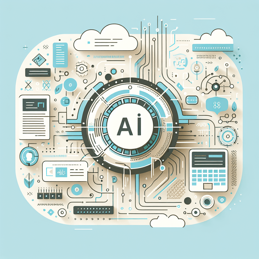 Ilustração representando o conteúdo do artigo IA para Empresas e Negócios: 7 Estratégias Eficazes e Como Vencer os Desafios na Prática