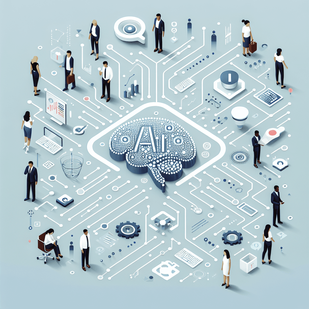 Ilustração representando o conteúdo do artigo IA para Gestão de Riscos: Potencialize Seus Resultados com 7 Aplicações Práticas