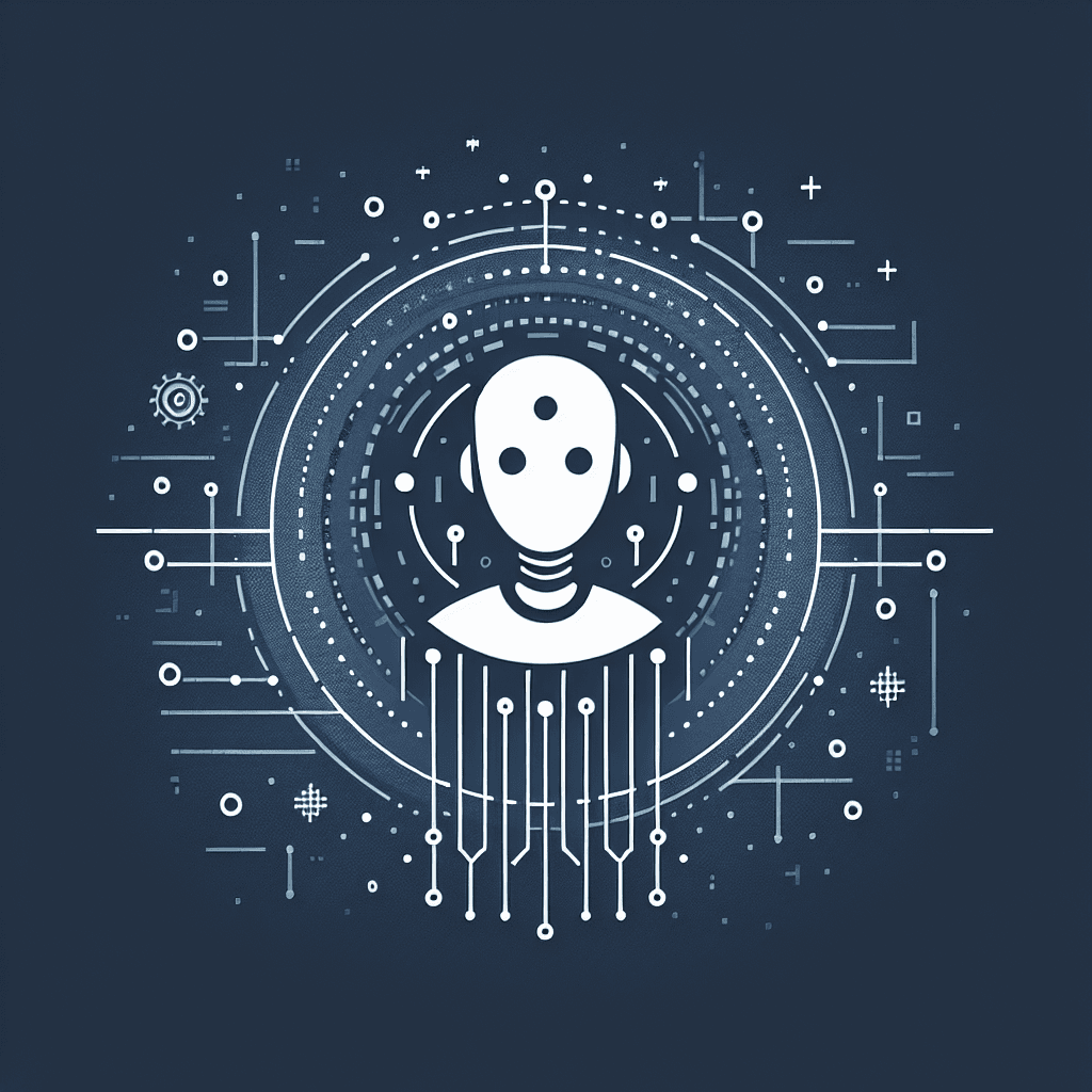 Ilustração representando o conteúdo do artigo Inteligência Artificial: Aplicações e Desafios no Setor Empresarial