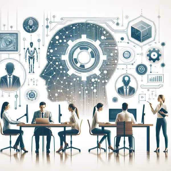 Ilustração representando o conteúdo do artigo Inteligência Artificial no Atendimento ao Cliente: 7 Estratégias Para Elevar Sua Empresa