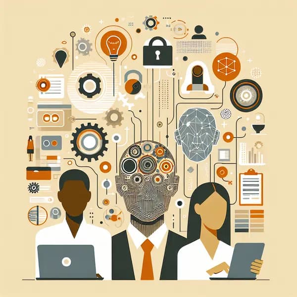 Ilustração representando o conteúdo do artigo Inteligência Artificial para E-commerce: 7 Estratégias Práticas para Vender Mais em 2024