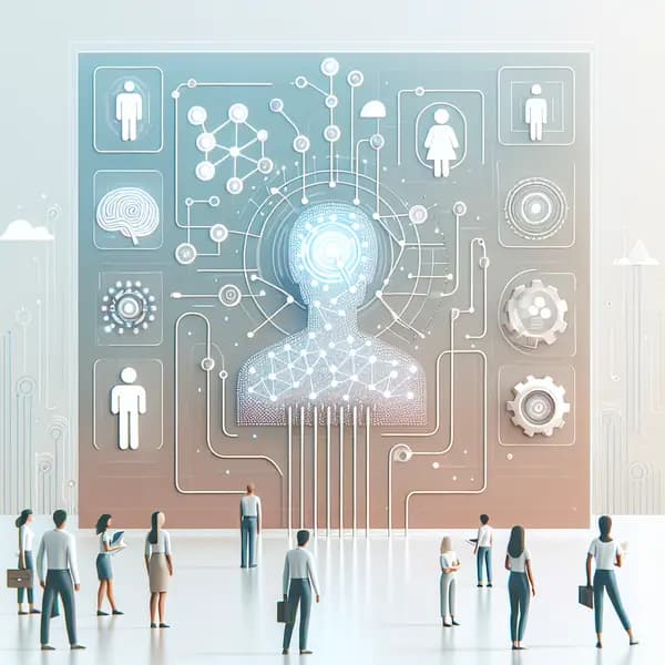 Ilustração representando o conteúdo do artigo Inteligência Artificial na Empresa: Como Pesquisa e Desenvolvimento em IA Podem Multiplicar Seus Resultados