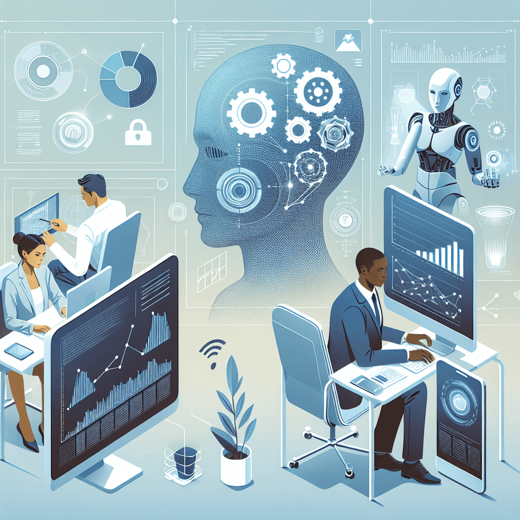 Ilustração representando o conteúdo do artigo Inteligência Artificial nas Empresas: 7 Aplicações Vencedoras e Estratégias para Liderar em 2024