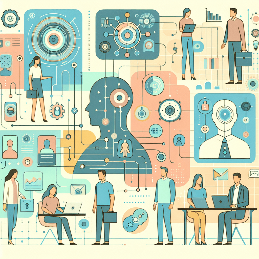 Ilustração representando o conteúdo do artigo Inteligência Artificial Generativa: 7 Aplicações Empresariais e Como Transformar seus Resultados