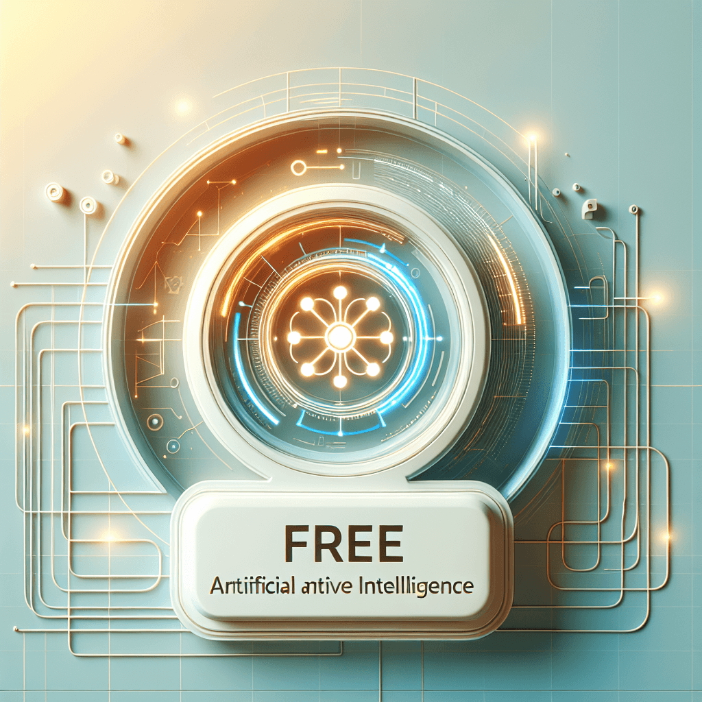 Ilustração representando o conteúdo do artigo Inteligência Artificial Grátis: Como Aplicar, Vantagens e Desafios para sua Empresa em 2024