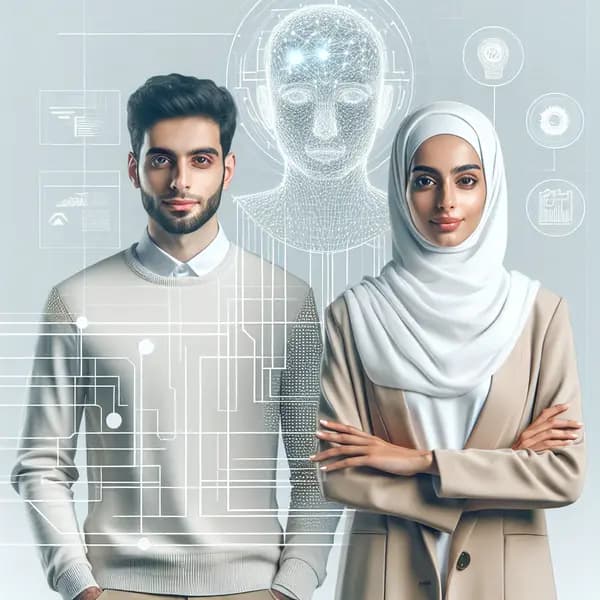 Ilustração representando o conteúdo do artigo Inteligência Artificial para Indústria: Como Aumentar Produtividade e Reduzir Custos em 2024