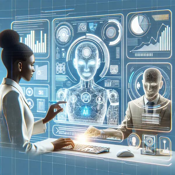 Ilustração representando o conteúdo do artigo Inteligência Artificial para Vendas: 7 Estratégias Práticas para Aumentar Resultados Empresariais Agora