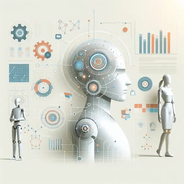 Ilustração representando o conteúdo do artigo Inteligência Artificial para Vendas: 7 Estratégias Práticas que Desbloqueiam Resultados Rápidos