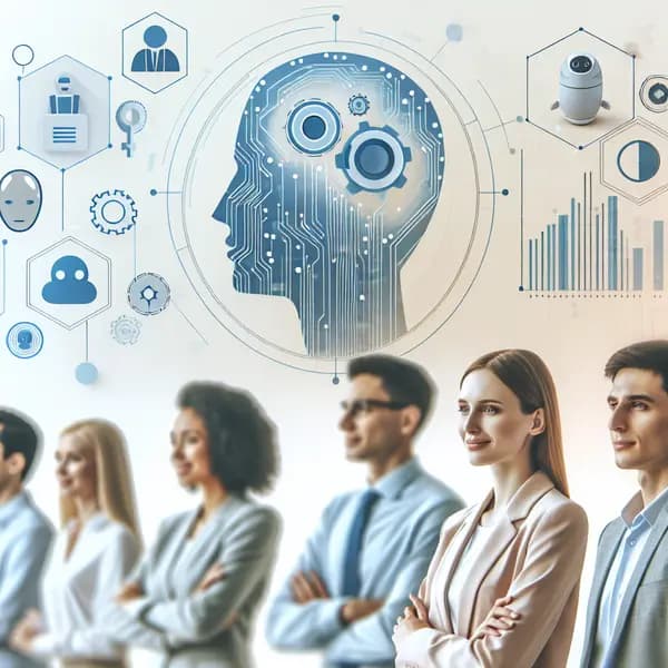 Ilustração representando o conteúdo do artigo Inteligência Artificial para Vendas: 7 Aplicações Práticas e Como Gerar Resultados Rápidos