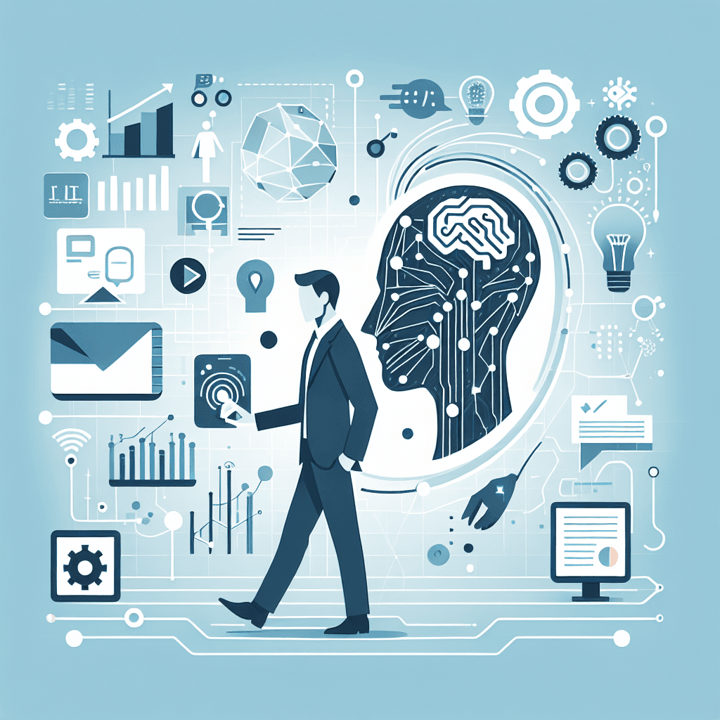 Ilustração representando o conteúdo do artigo Meta Business: 7 Estratégias Para Potencializar Seu Negócio com Inteligência Artificial em 2024