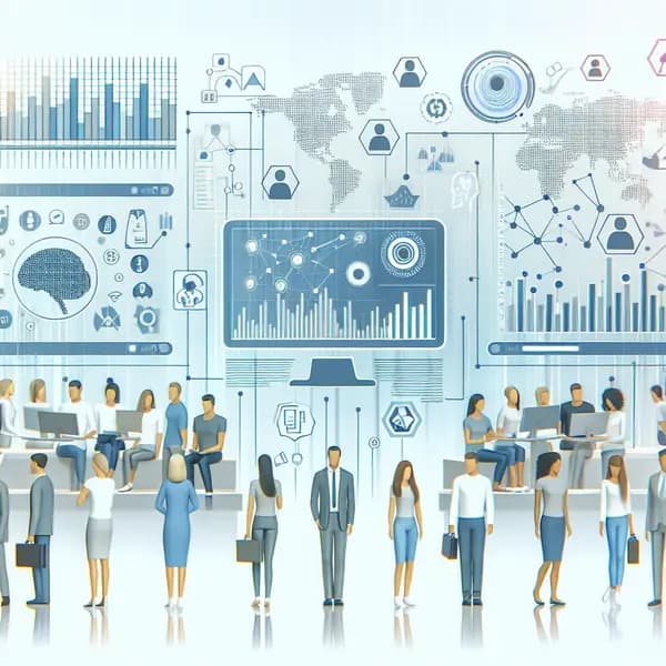 Ilustração representando o conteúdo do artigo Modelagem Preditiva: 7 Passos para Aplicar Inteligência Artificial no Seu Negócio com Resultados Reais