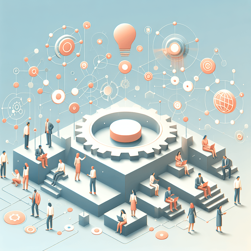 Ilustração representando o conteúdo do artigo Monitoramento de Redes Sociais com IA: 7 Passos Práticos para Empresas de Alto Desempenho