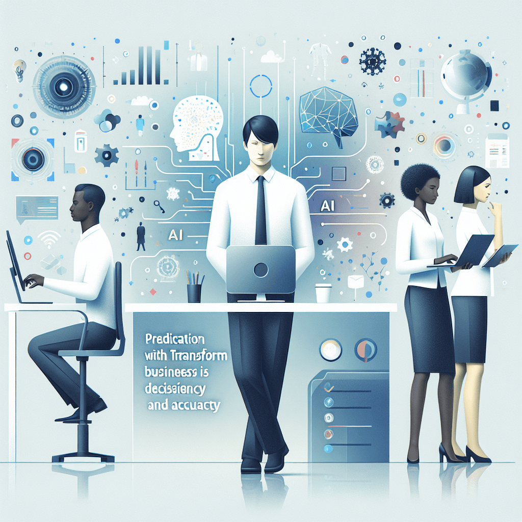 Ilustração representando o conteúdo do artigo Predição com IA: Transforme Decisões Empresariais com Eficiência e Precisão