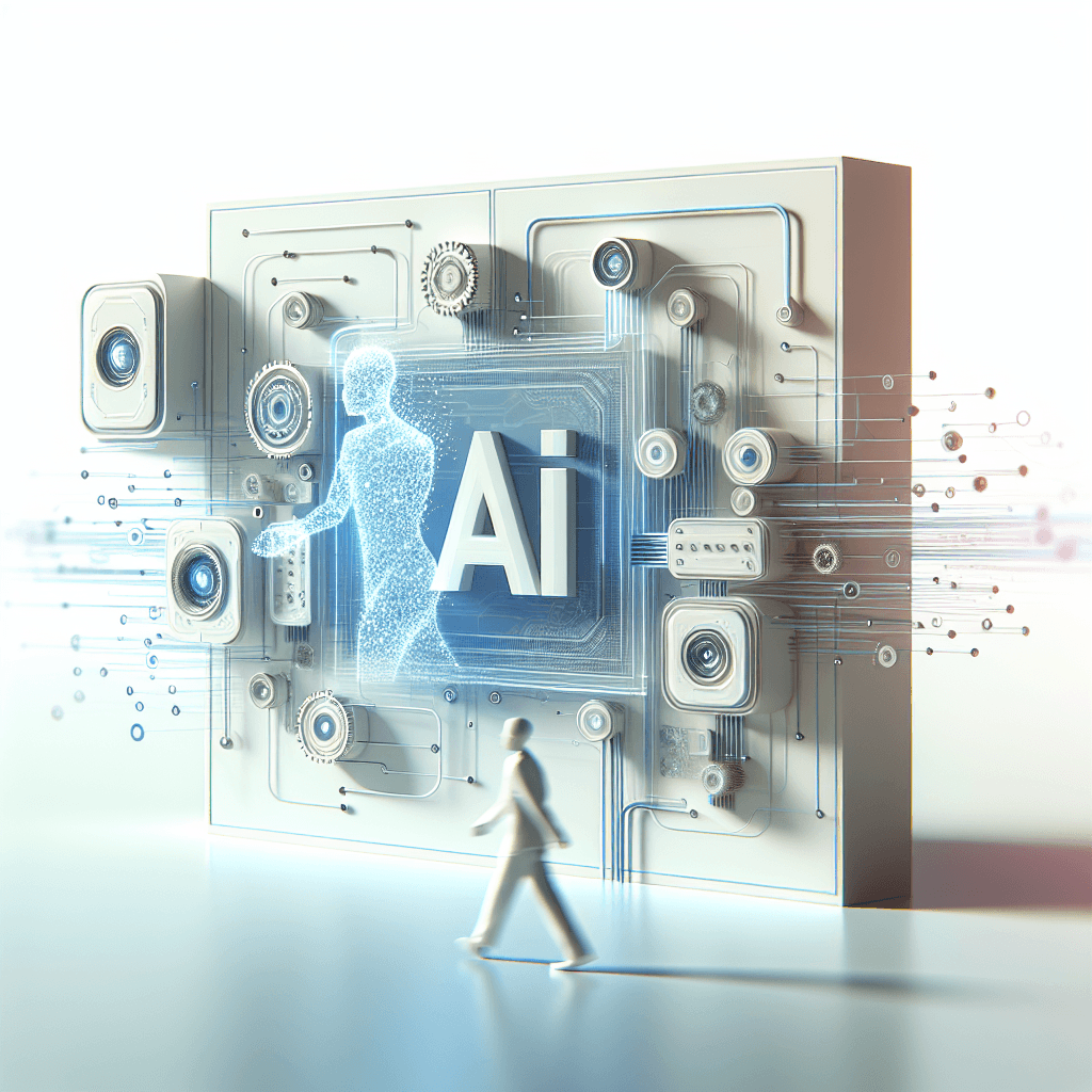 Ilustração representando o conteúdo do artigo Os Benefícios da Manu AI no Setor Empresarial