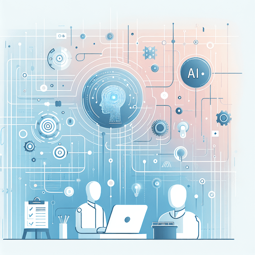 Ilustração representando o conteúdo do artigo Serviços Inteligentes com IA: 7 Estratégias para Transformar Seu Negócio Agora