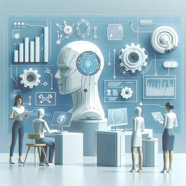 Ilustração representando o conteúdo do artigo Transforme Seu E-commerce com Inteligência Artificial: Como Aplicar e Alavancar Resultados em 2024