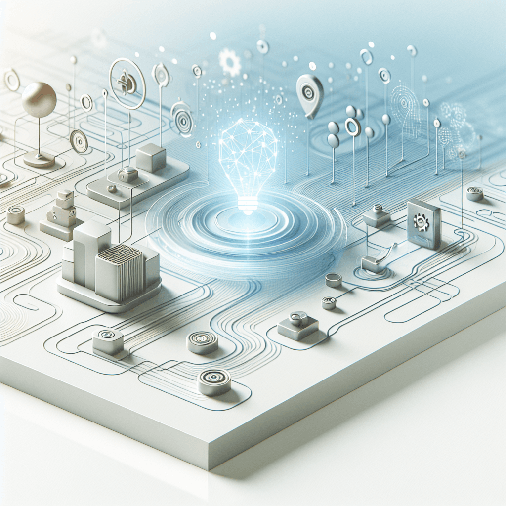 Ilustração representando o conteúdo do artigo Transforme sua Indústria com a Automação Inteligente: Vantagens, Desafios e Casos de Uso